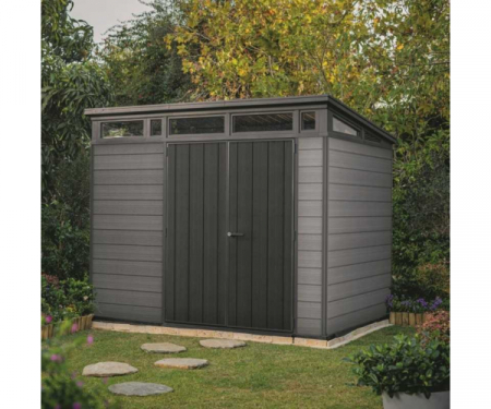 Casute gradina - Casuta de gradina, Keter, Cortina 9x7 , Gri / Antracit