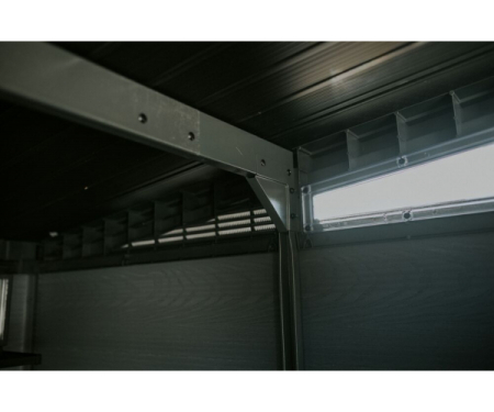 Casuta de gradina, Keter, Deco Pent 9 x 7, Gri deschis / Antracit [11]