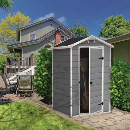 Casuta de gradina, Keter, Manor 4x3 Gri / alb [1]