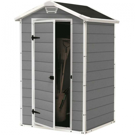 Casute gradina - Casuta de gradina, Keter, Manor 4x3 Gri / alb