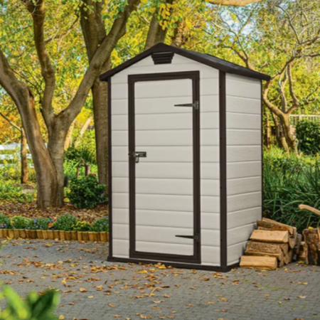 Casuta de gradina, Keter, Manor 4x3 Bej / Maro [1]