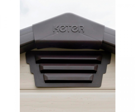 Casuta de gradina, Keter, Manor 4x3 Bej / Maro [2]