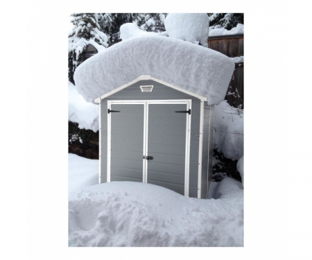 Casuta de gradina, Keter, Manor 6x5 gri/alb [3]