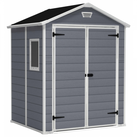Casute gradina - Casuta de gradina, Keter, Manor 6x5 gri/alb