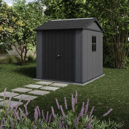 Casuta de gradina, Keter, Newton Plus, 7 x 7.5 Gri [2]