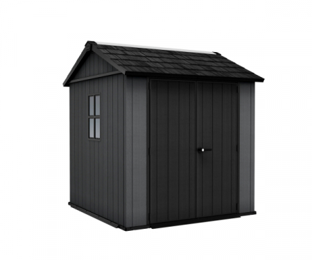 Casute gradina - Casuta de gradina, Keter, Newton Plus, 7 x 7.5 Gri