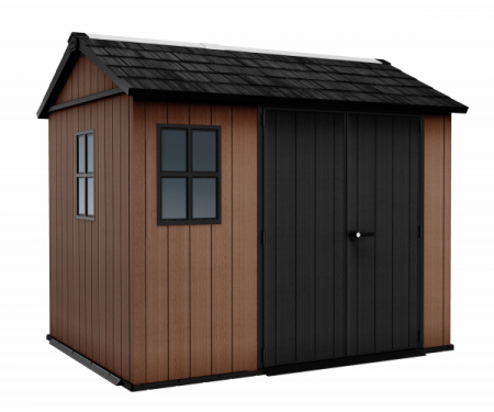 Casuta de gradina, Keter, Newton Plus, 9 x 7.5, Maro [1]