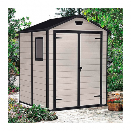 Casute gradina - Casuta De Gradina MANOR 6x5 DD Bej
