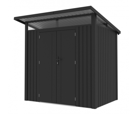 Casuta de gradina metalica, Alexs A, Antracit / Lucios [2]