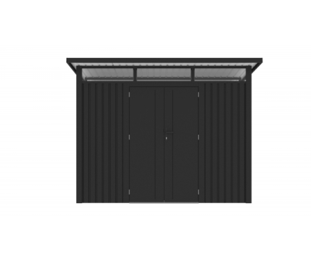 Casuta de gradina metalica, Alexs C, Antracit / Lucios [1]