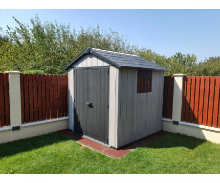 Casuta de gradina Oakland 757- Gri - antracit [6]