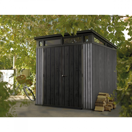 Casuta de gradina Pent 7 x 7 Keter, Venetian Gri / Antracit [1]