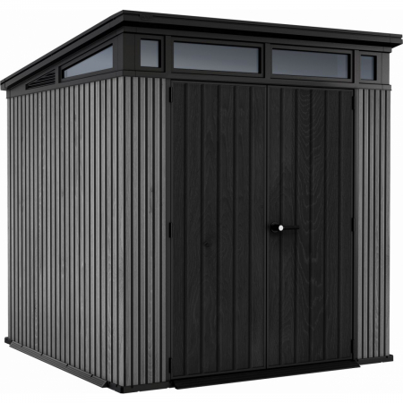 Casute gradina - Casuta de gradina Pent 7 x 7 Keter, Venetian Gri / Antracit