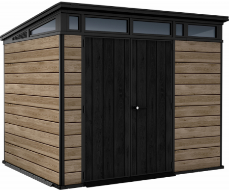 Solutii depozitare - Casuta de gradina Penthouse 9 x 7 Keter, Signature, Venetian, Ashwood