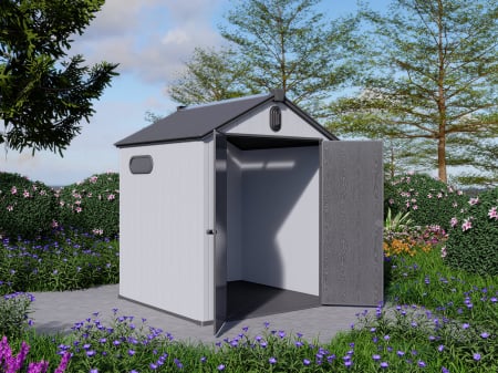 Casuta de gradina POLLEN, 6x6 Gri [7]