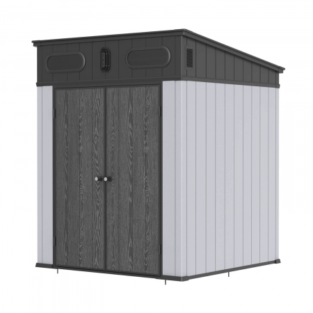Casuta de gradina SIRIUS PENT, 6x6 Gri [9]