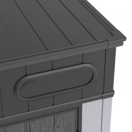 Casuta de gradina SIRIUS PENT, 6x6 Gri [4]