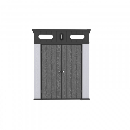 Casuta de gradina SIRIUS PENT, 6x6 Gri [2]