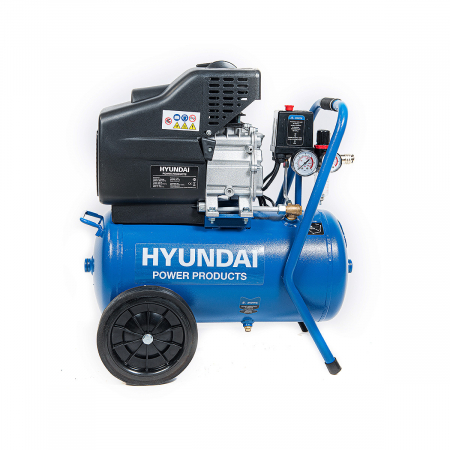 Compresoare angrenare directa - HYUNDAI HY-AC2402 Compresor cu piston 24L, 8bar, 180L/min, monofazat