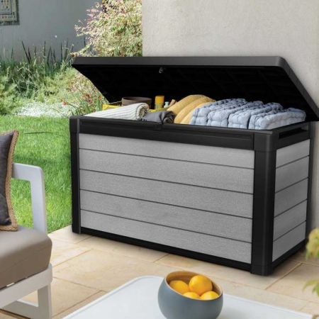 Cutii depozitare - Cutie de depozitare pentru gradina ,KETER Denali Duotech 380 L