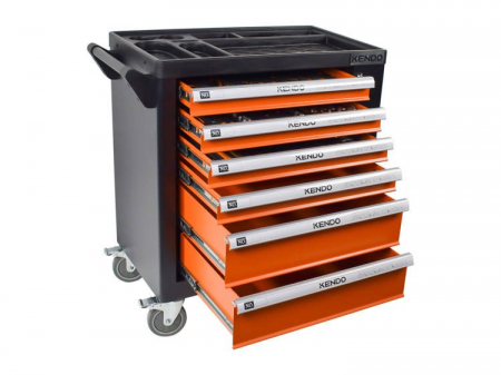Dulap de scule profesional cu 6 sertare, 144 buc [2]
