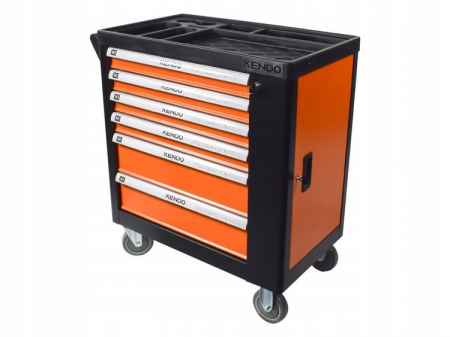 Dulap de scule profesional cu 6 sertare, 144 buc [5]