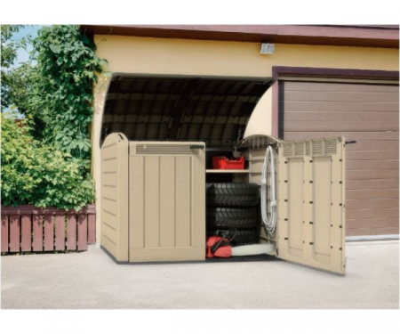 Dulap gradina STORE-IT-OUT ULTRA XXL  Bej/ Maro 2000 L [2]