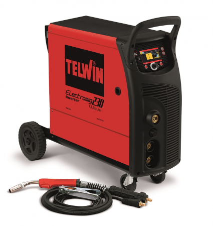 Aparate de sudura MIG-MAG (cu sarma) - ELECTROMIG 230 WAVE - Aparat de sudura TELWIN tip MIG-MAG