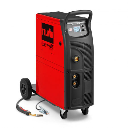 Aparate de sudura MIG-MAG (cu sarma) - ELECTROMIG 300 SYNERGIC - Aparat de sudura TELWIN tip MIG-MAG/TIG/MMA