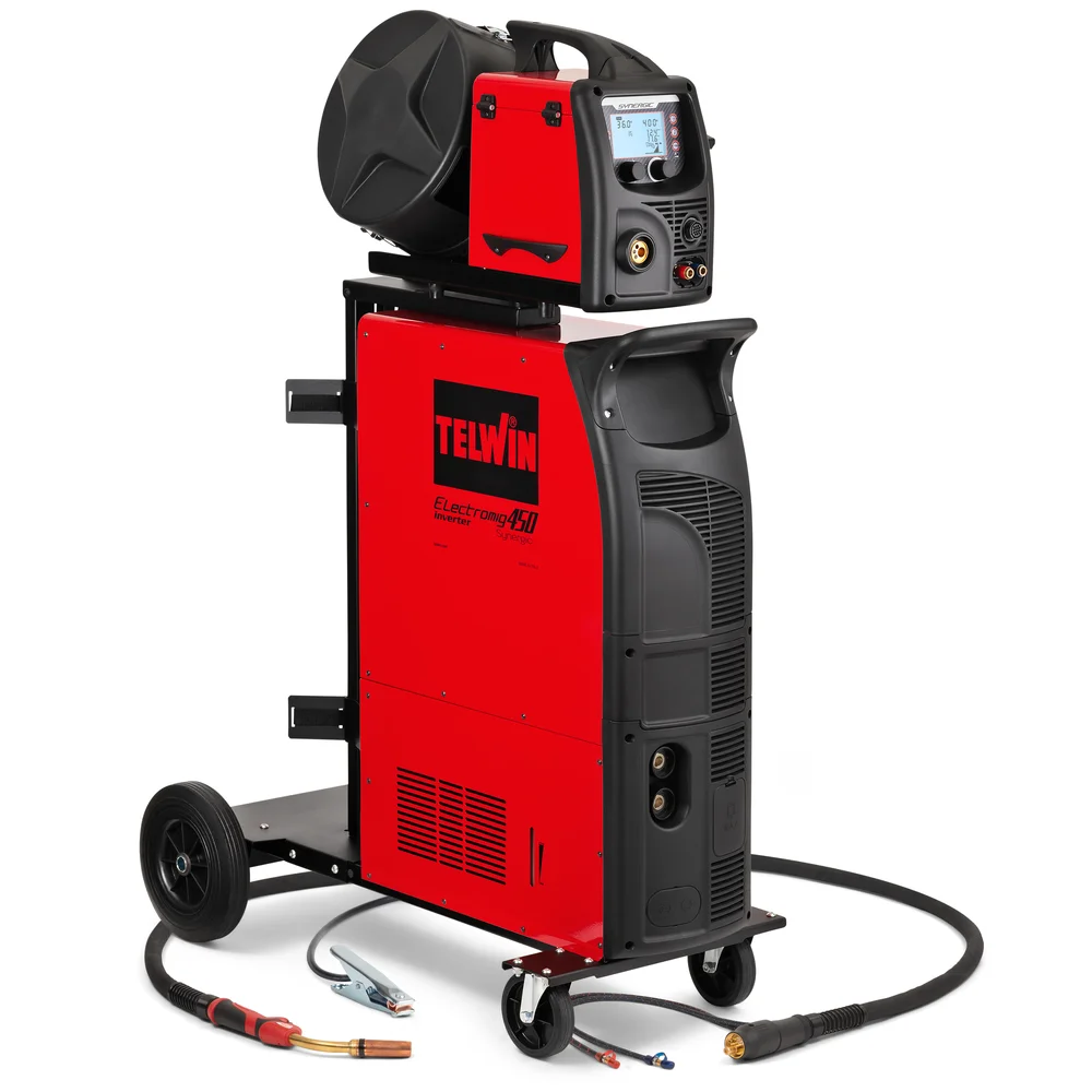 Aparate de sudura - ELECTROMIG 450 SYNERGIC AQUA - Aparat de sudura TELWIN tip MIG-MAG /TIG /MMA