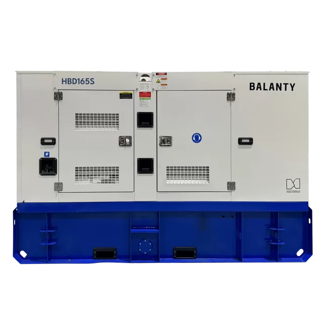 Generatoare electrice - Generator de curent trifazat cu motor diesel Balanty by Hyundai HBD165S, 132 kW