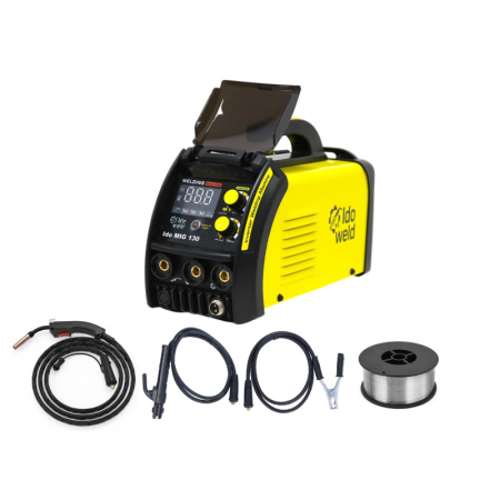 Ido Weld MIG 130 Aparat de sudura tip MIG-MAG + rola de sarma flux 1kg [1]