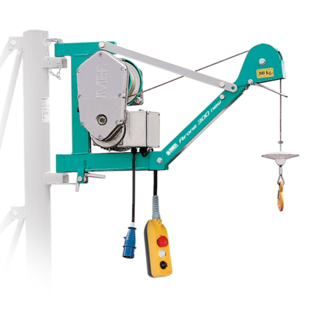 Palane si vinciuri - IMER AIRONE 300 NEW, sarcina maxima 300 kg, inaltime maxima 30 m, motor 230V, 1.1 kW