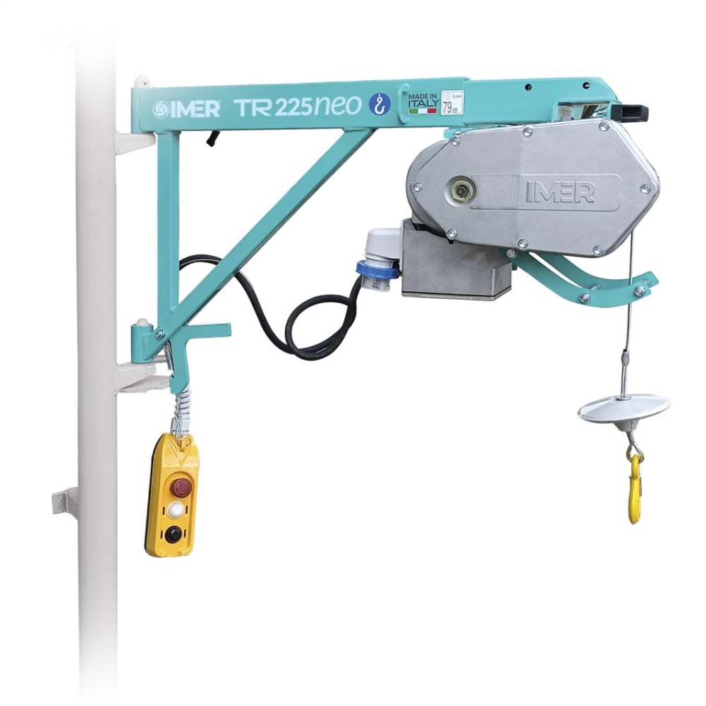 Utilaje pentru constructii - IMER TR 225 NEO, sarcina maxima 200 kg, inaltime maxima 30 m, motor 230V, 0.75 kW