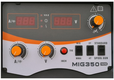 Jasic MIG 350 (N258) - Aparat de sudura MIG-MAG / TIG / MMA tip invertor [1]
