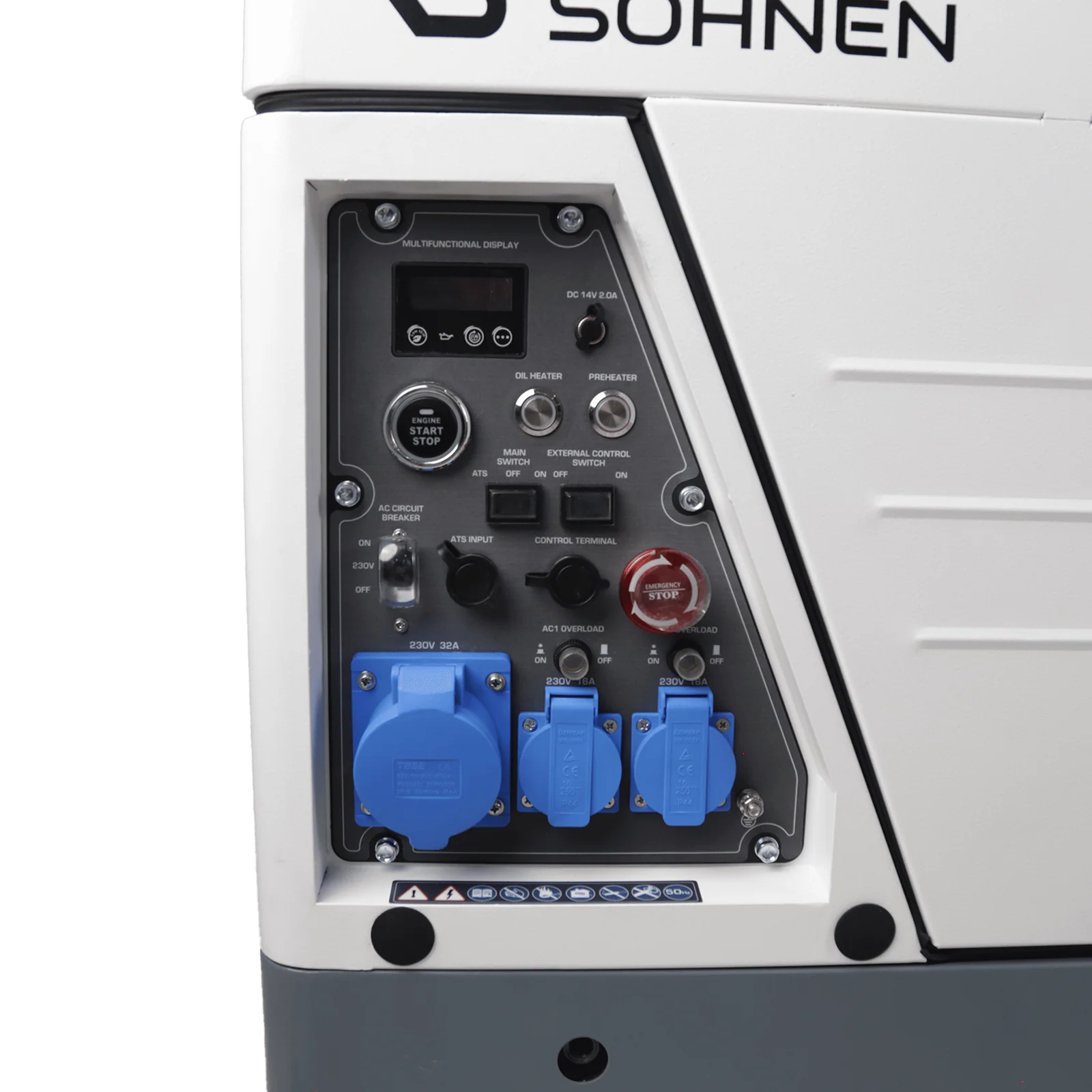 Konner & Sohnen KKS 6500iDE S ATSR Generator insonorizat, 6.5 kW, 230, Diesel, pornire electrica [6]