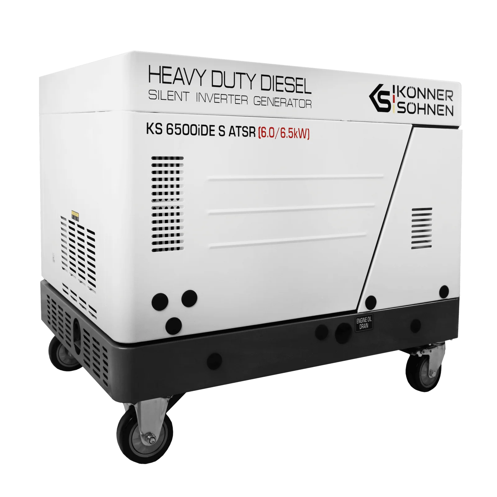 Konner & Sohnen KKS 6500iDE S ATSR Generator insonorizat, 6.5 kW, 230, Diesel, pornire electrica [3]