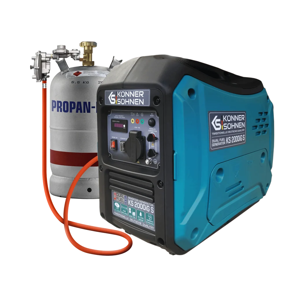 Generatoare Digitale - Konner & Sohnen KS 2000iG S Generator digital invertor 2.0kW, monofazat, GPL/benzina