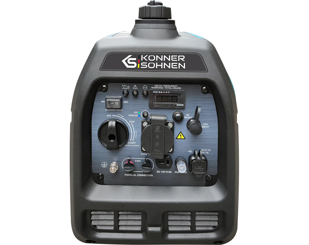 Konner & Sohnen KS 2100iG S Generator digital invertor 2.0kW, monofazat, GPL/benzina [2]