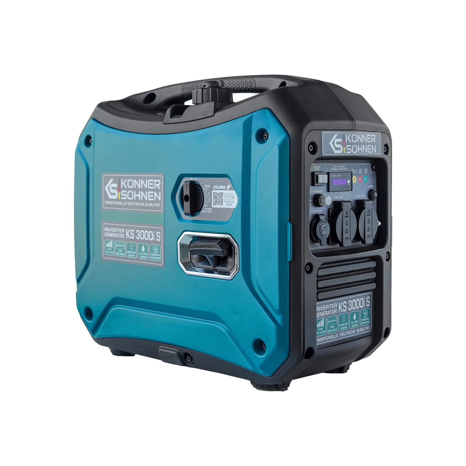 Konner & Sohnen KS 3000i S Generator digital invertor 3.3kW, monofazat, benzina [2]