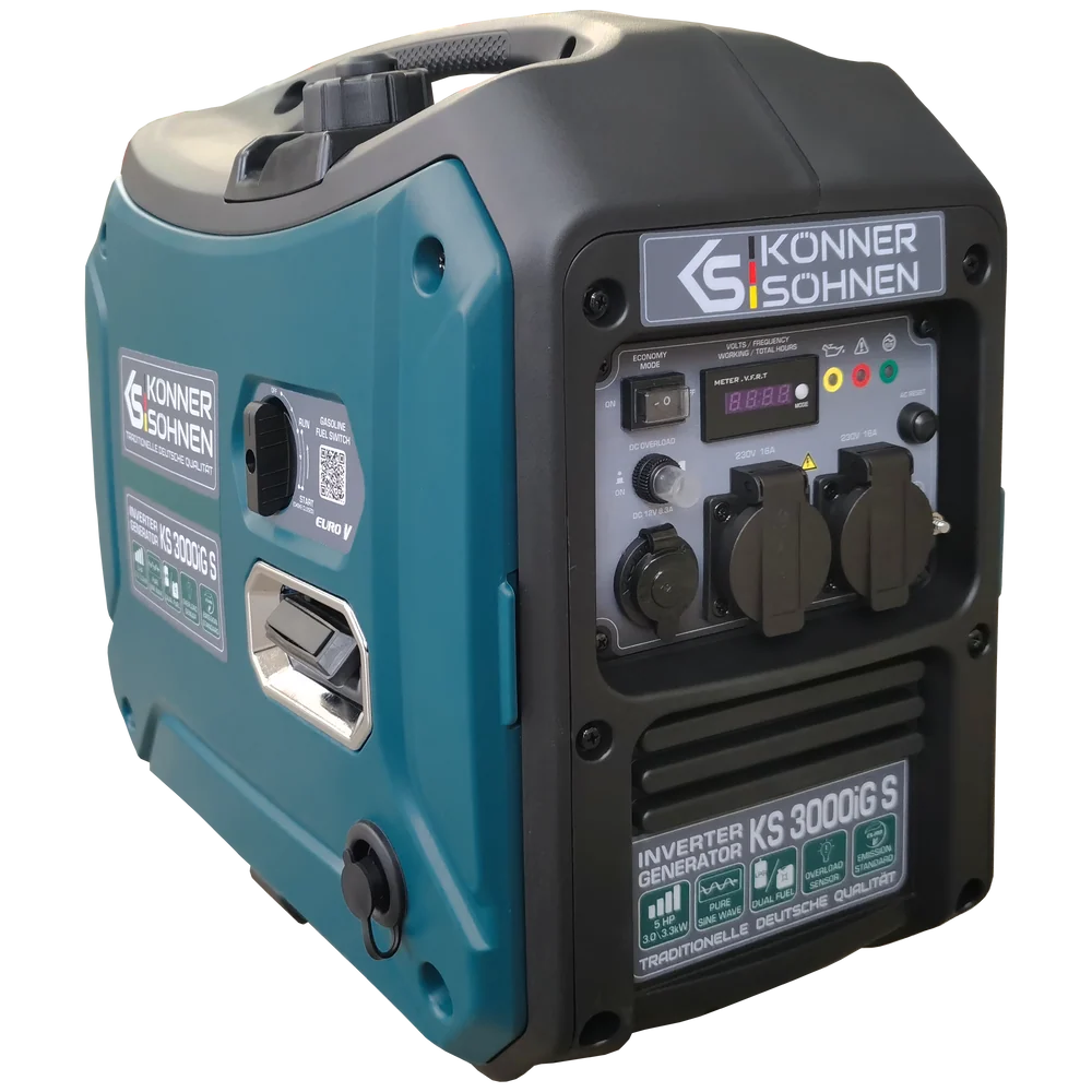 Konner & Sohnen KS 3000iG S Generator digital invertor 3.3kW, monofazat, GPL/benzina [3]