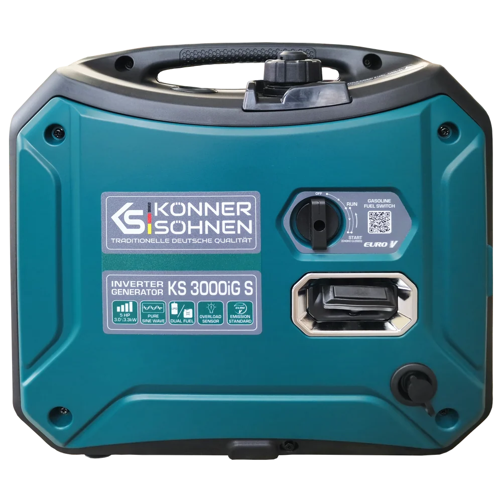 Konner & Sohnen KS 3000iG S Generator digital invertor 3.3kW, monofazat, GPL/benzina [9]