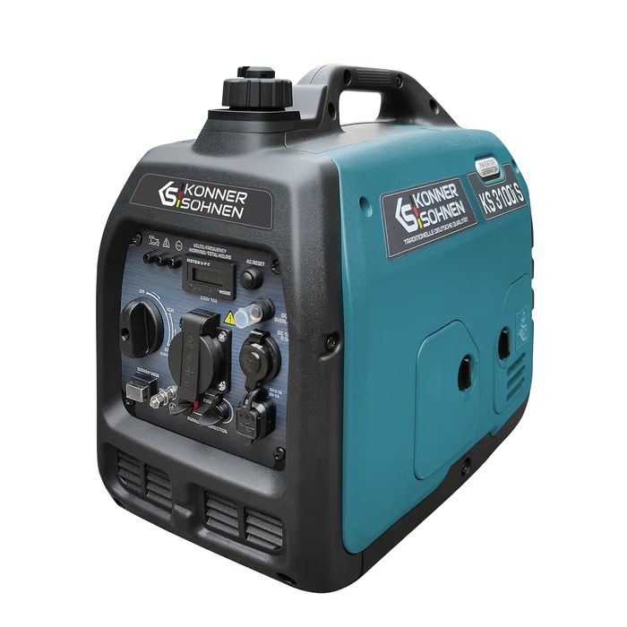 Generatoare electrice - Konner & Sohnen KS 3100i S Generator digital invertor 3.1kW, monofazat, benzina