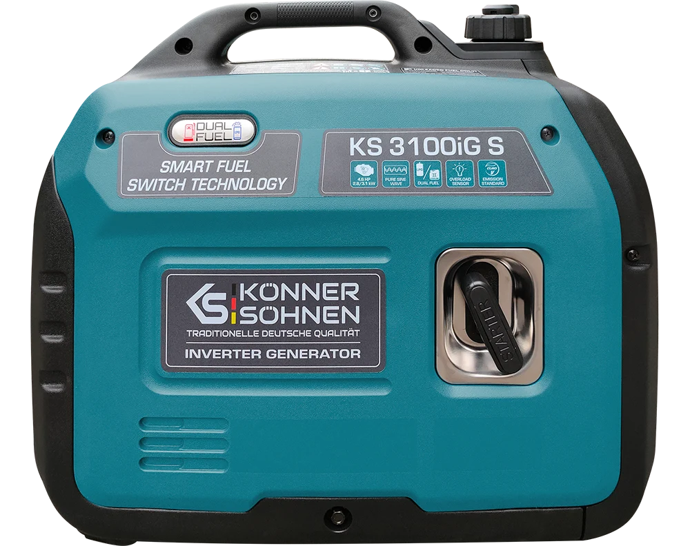 Konner & Sohnen KS 3100iG S Generator digital invertor 3.1kW, monofazat, GPL/benzina [12]