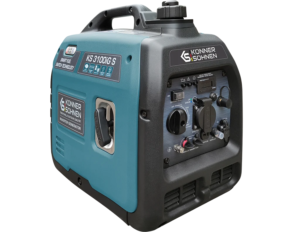 Konner & Sohnen KS 3100iG S Generator digital invertor 3.1kW, monofazat, GPL/benzina [8]