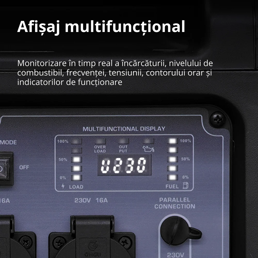 Konner & Sohnen KS 4000iE S Generator digital invertor 4.0kW, monofazat, benzina [11]