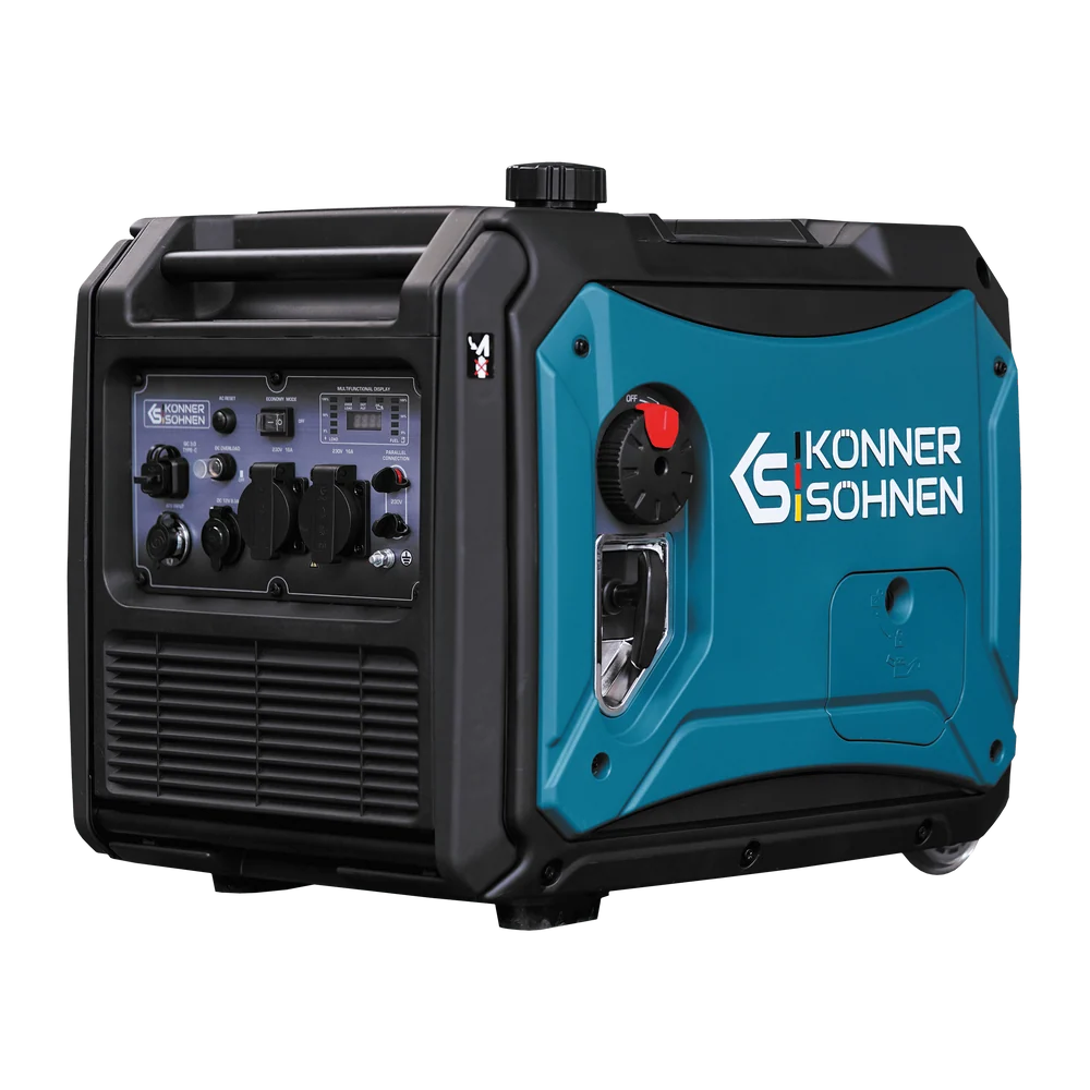 Generatoare Digitale - Konner & Sohnen KS 4000iE S Generator digital invertor 4.0kW, monofazat, benzina