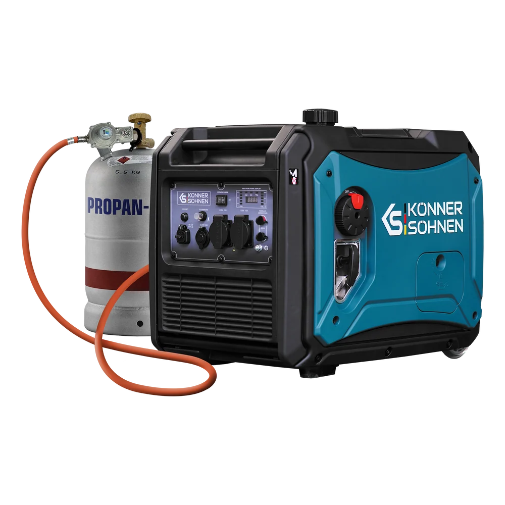 Konner & Sohnen KS 4000iEG S Generator digital invertor 4.4kW, monofazat, GPL/benzina [0]