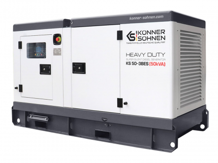 Konner & Sohnen KS 50-3BES Generator insonorizat, 50 kVA, 400V, Diesel [1]