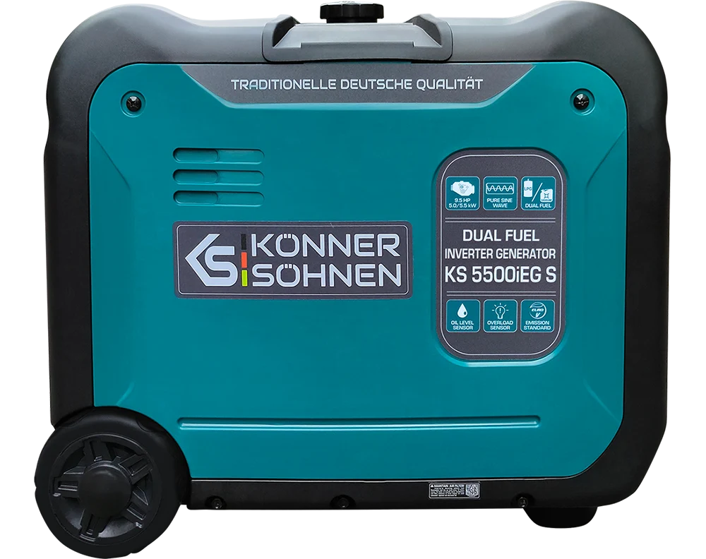 Konner & Sohnen KS 5500iEG S Generator digital invertor 5.5kW, monofazat, GPL/benzina [4]